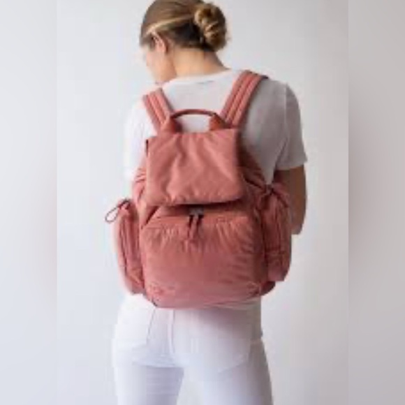 caraa Handbags - Caraa Cirrus Pink Nylon Backpack Bag NWT